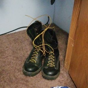 West cos. Stell toe work boots